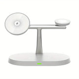 Magnetic 3-in-1 Wireless Charger Station