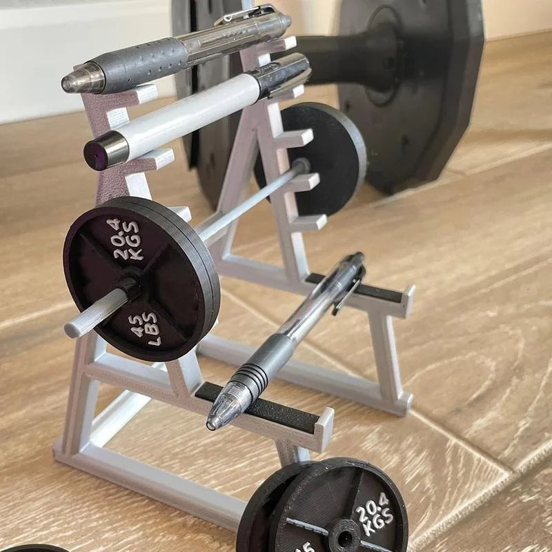 Squat Rack Pen Holder